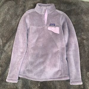 RARE Lavender color fleece Patagonia